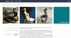 Desktop Screenshot of domestic-waterfowl.co.uk